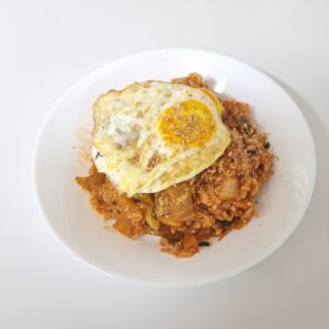 김치볶음밥, 남은 김치 활용한 10분 레시피