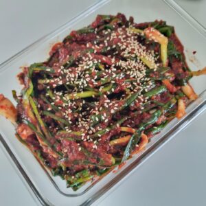 초보도 가능한 파김치 담그는 5단계